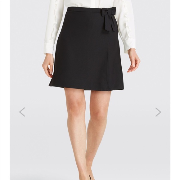 Draper James Dresses & Skirts - NEW • Draper James • Black Bow Mini Skirt 6